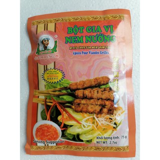 [75g] Bột gia vị nem nướng hiệu Đầu Bếp [VN] KIM HƯNG Mixed Spice for Meat Roasted (bph-hk)