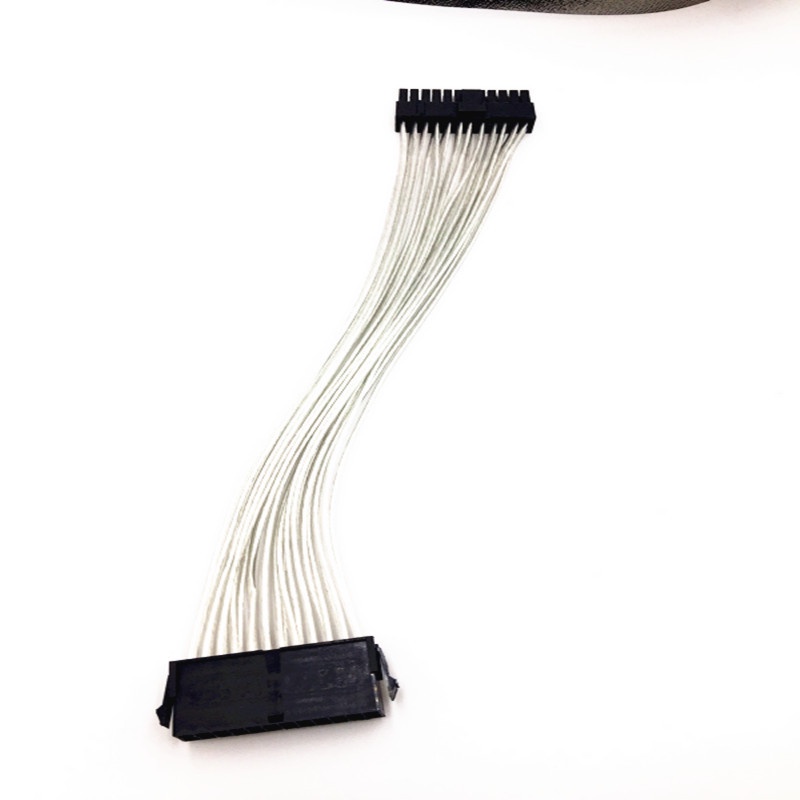 Dây cáp nối dài nguồn máy tính 24 pin ATX dài 30cm - Dây đồng mạ kẽm