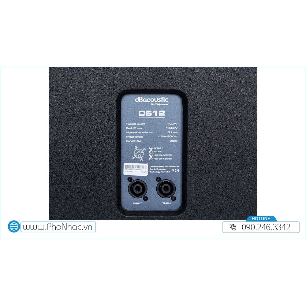Loa db acoustic DS12 bản nâng cấp từ dBacoustic PK12
