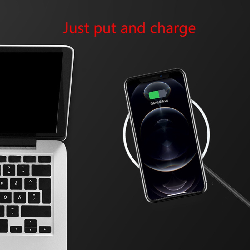 Đế Sạc Nhanh Không Dây 15W Cho Điện Thoại S22 13 12