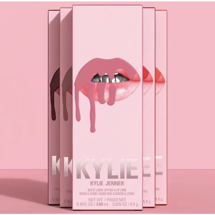 Set Son Kem Lì + Chì Môi Kylie Cosmetics - Lip Kits & Sets