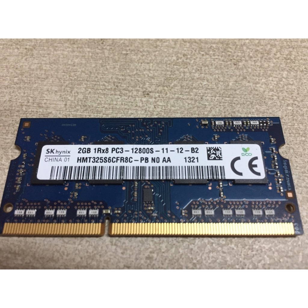 Ram Laptop 2GB DDR3 Bus 1600MHz - Bảo hành 12 tháng