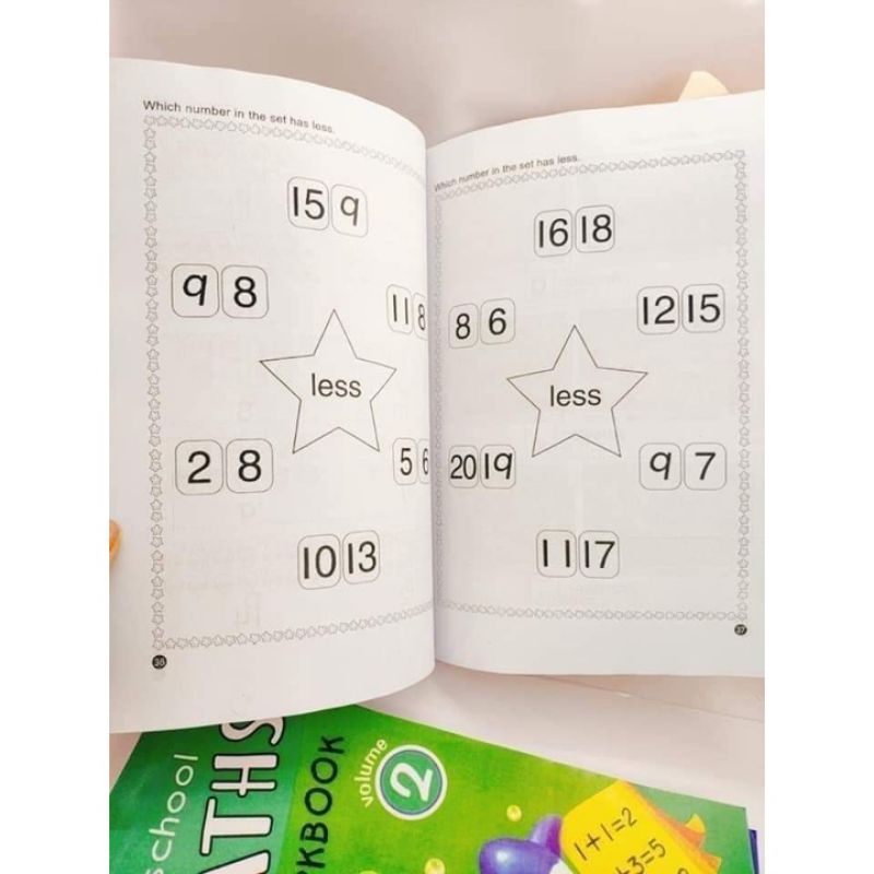 Bộ đẹp 3c - Preschool Maths workbook
