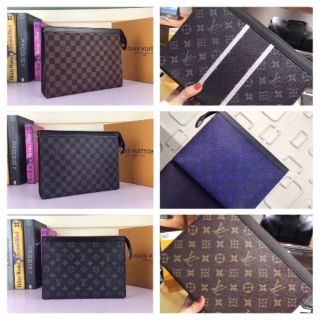 Túi Clutch L.V nam sang chảnh sz 25 fullbox