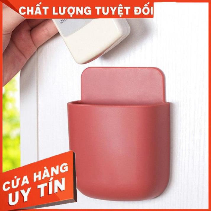 (Video Clip) Khay Để Điều Khiển Remote Kiêm Giá Đỡ Điện Thoại Treo Tường Đa Năng