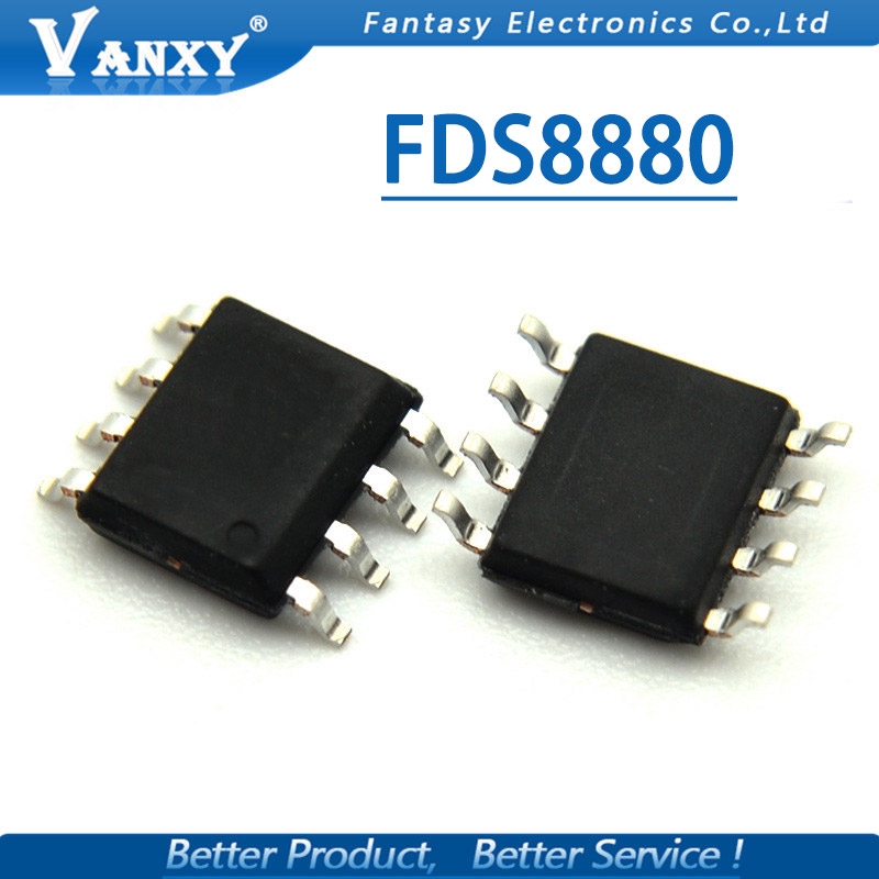 Bộ 10 Ic Cách Ly Quang Fds8880 Sop-8 8880 Sop8 Fds8880-Nl Sop