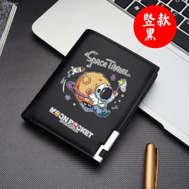 Ví Tiền In Hình Phi Hành Gia Nasa Thời Trang Unisex