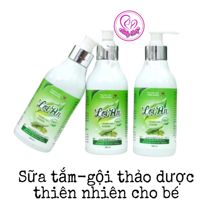 [Chính hãng] Sữa tắm gội thảo dược Lợi An