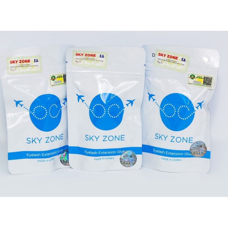keo nối mi sky zone  - tạo fan - dụng cụ nối mi