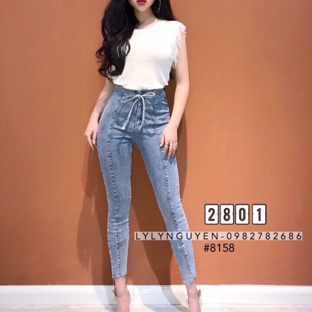 Quần bò dây