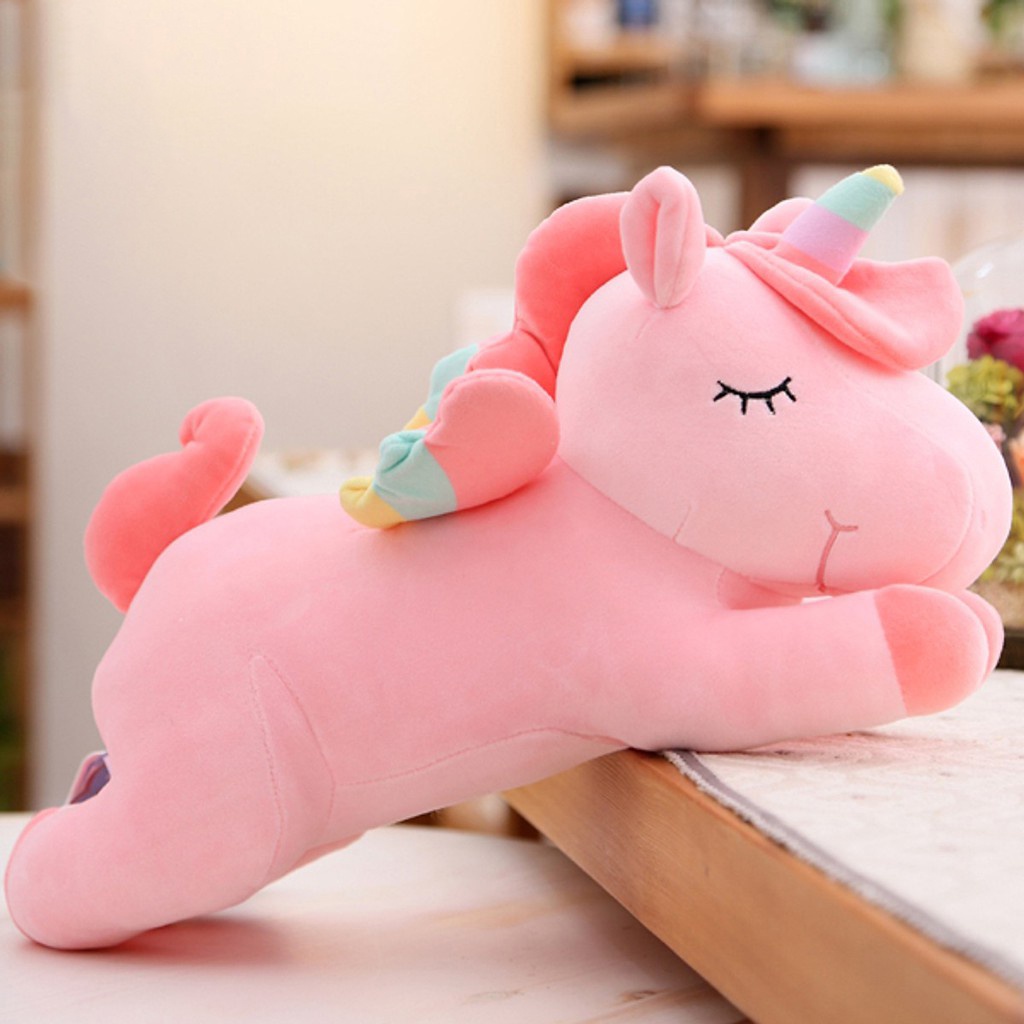 Gấu Bông Kì Lân - Thú nhồi bông ngựa unicorn hàng cao cấp