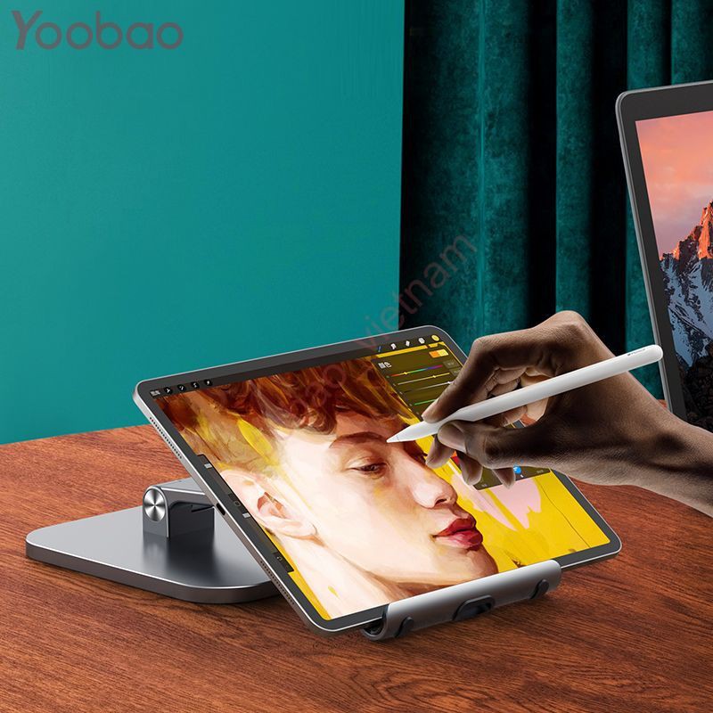 Giá Đỡ Điện Thoại, Máy Tính Bảng iPad Chất Liệu Hợp Kim Nhôm Cao Cấp - YOOBAO B3L