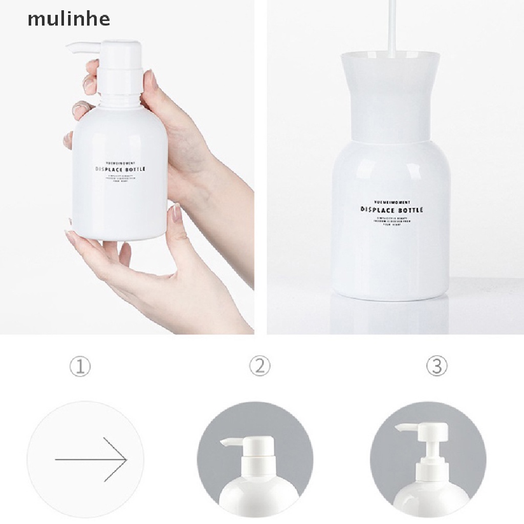 Bình Rỗng Đựng Xà Phòng Dạng Nhấn 300 / 500ML