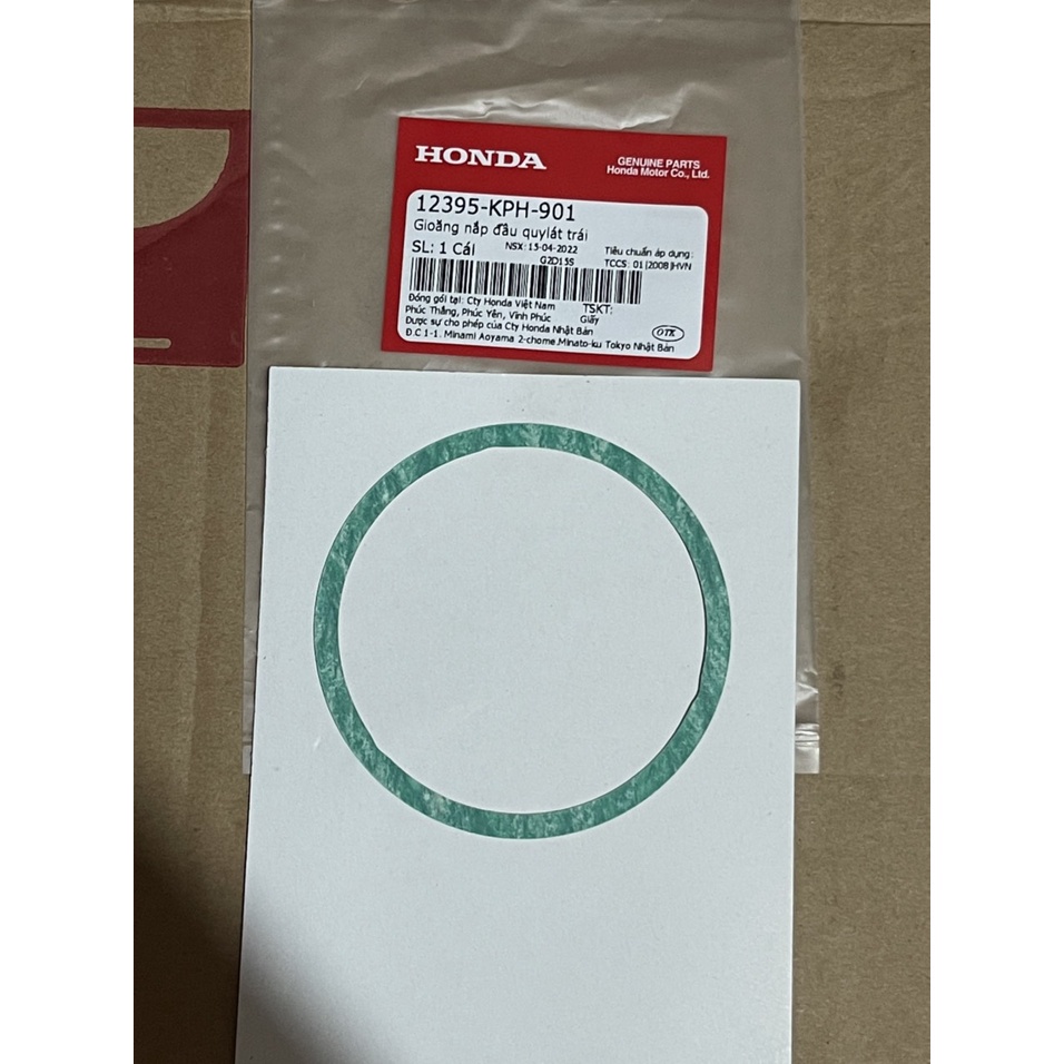Gioăng nắp đầu qui lát trái - gioăng tròn HONDA FUTURE 125/ NEO.