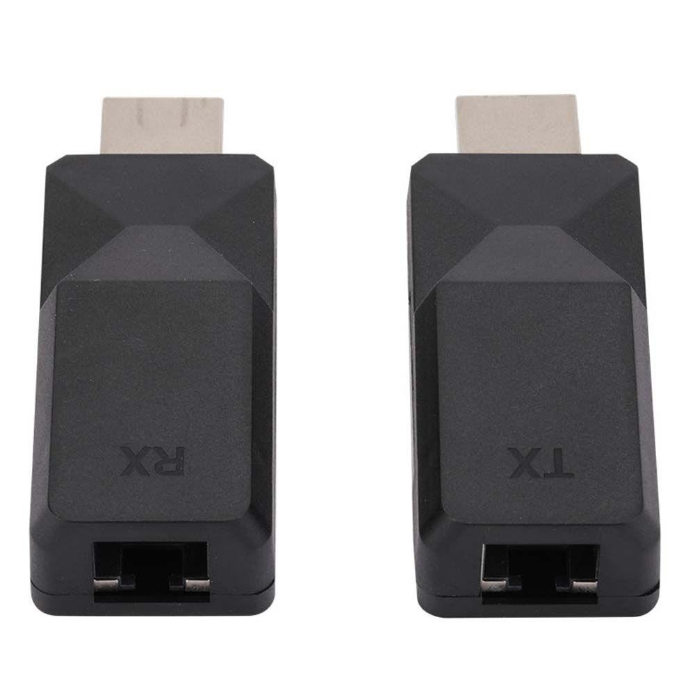Đầu Nối Dài Dây Cáp Mạng HDMI Sang HDMI RJ45 Dài 60m Chuyên Dụng