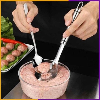 Thìa làm mọc inox tạo thịt viên , cá viên