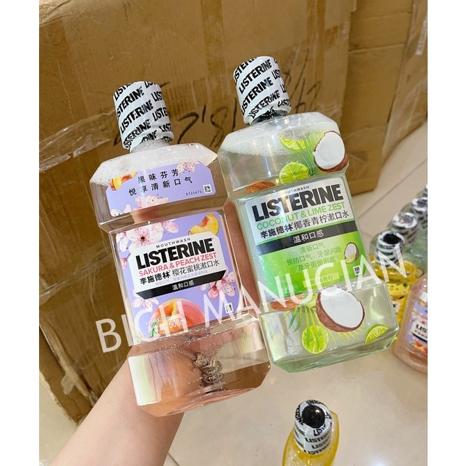 Nước xúc miệng Lister.ine phiên bản giới hạn mới