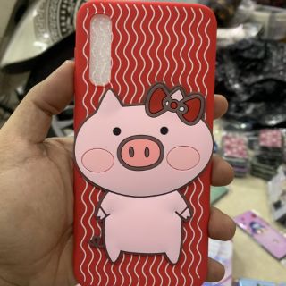 Ốp Samsung A50 dẻo hình heo