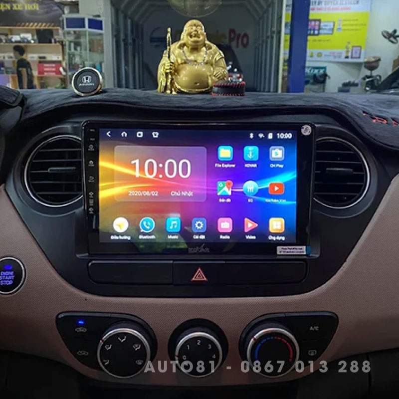 Màn hình ô tô Kovar T1, màn hình android ra lệnh giọng nói, check ph ạt nguội, giải trí đa phương tiện