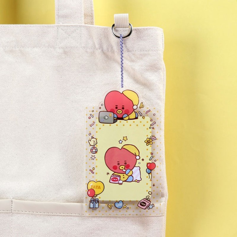 Túi Đựng Thẻ Trong Suốt In Hình Nhóm Nhạc BTS