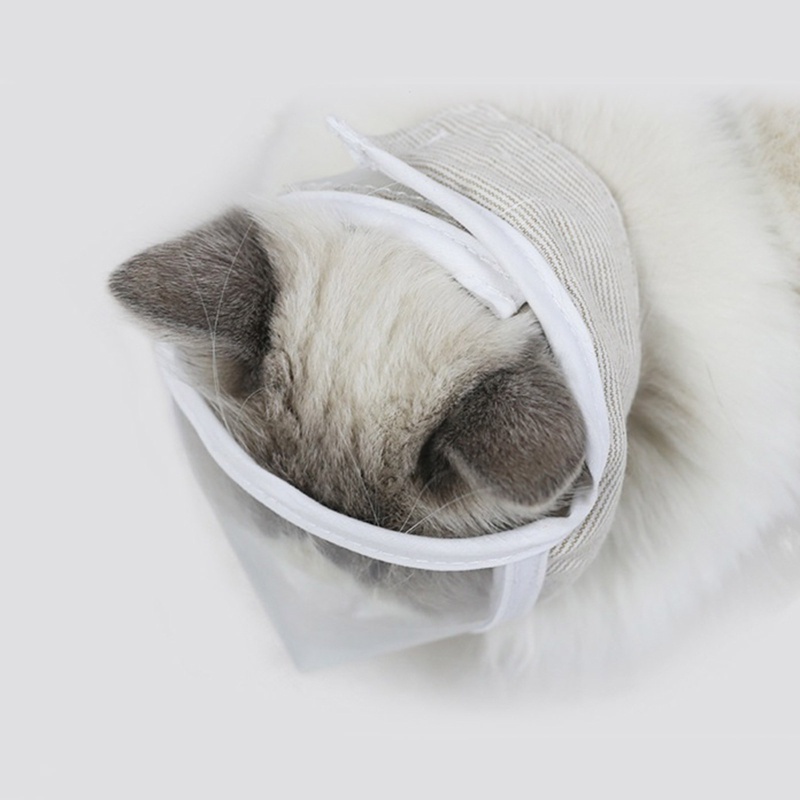 Mặt Nạ Trong Suốt Thoáng Khí Chống Chó Mèo Cắn Có Thể Điều Chỉnh Phù Hợp Cho Hầu Hết Các Mèo