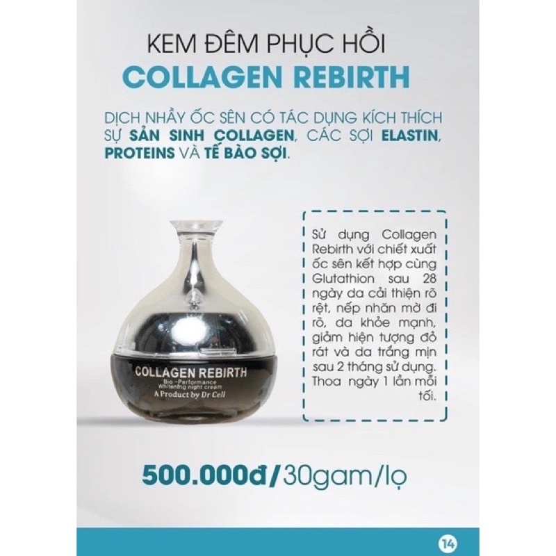 Kem Dưỡng Da Collagen Rebirth