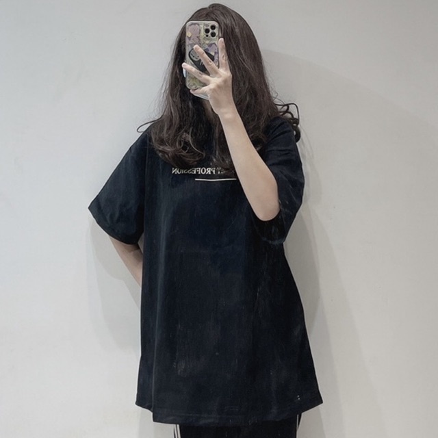 Áo thun phông trơn chữ fashion