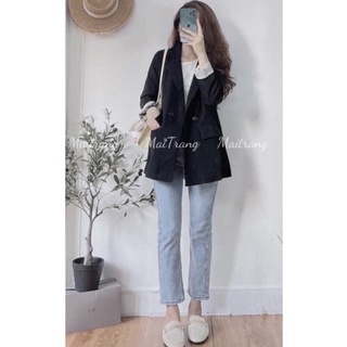 ÁO BLAZER 2 LÓP 4 CÚC CAO CẤP
