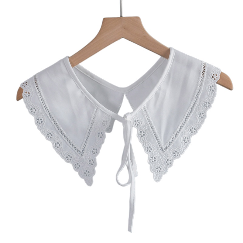 Cổ Áo Rời Thêu Họa Tiết Xinh Xắn Thời Trang