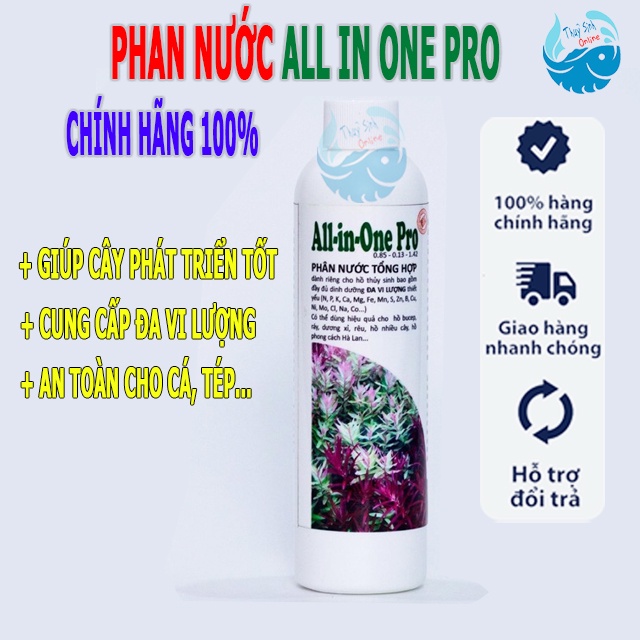 Phân nước thuỷ sinh All In One Pro