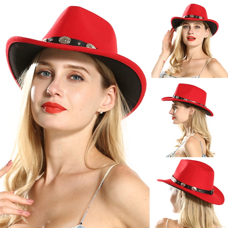 Mũ Cao Bồi Chống Nắng Phong Cách Phương Tây