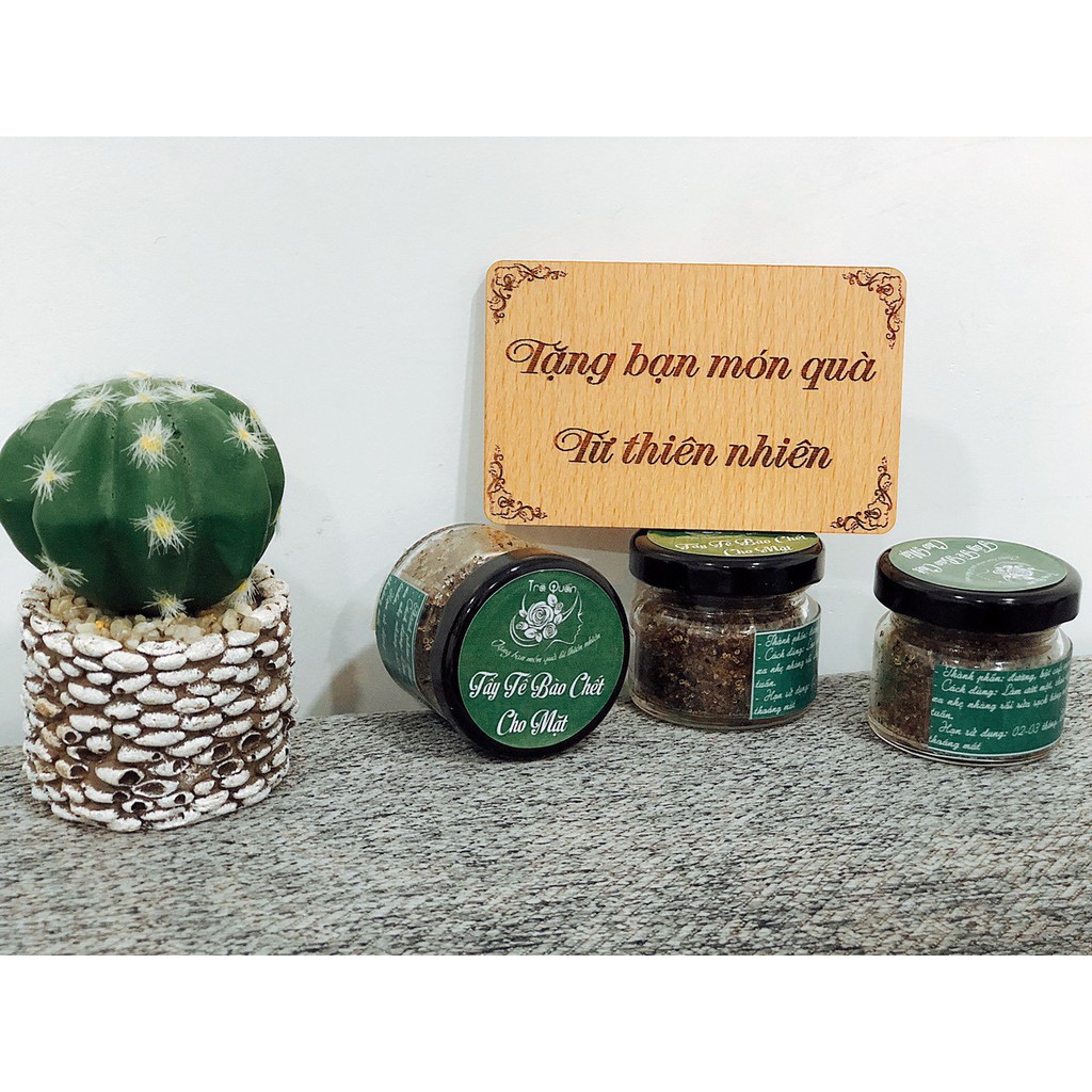 [Mã SKAMLTSM11 giảm 10% đơn 99K] Tẩy Tế Bào Chết Từ Bột Cà Phê Sạch Giúp Sáng Da Cho Mặt – Mỹ Phẩm Handmade Trà Quán