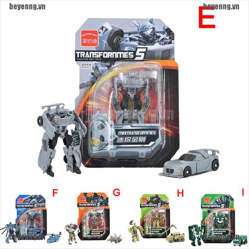 Robot đồ chơi xe biến hình mini vui nhộn dành cho trẻ em