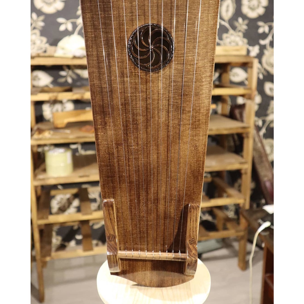 (HÀNG HIẾM NHẬP KHẨU CHÍNH HÃNG) ĐÀN LYRE GUSLI MODEL ĐẠI BÀNG 9 DÂY CỰC ĐẸP VÀ ĐỘC ĐÁO, NGHỆ THUẬT, HÀNG HIẾM SƯU TẦM