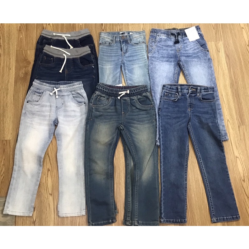 Quần Jean Dài, Quần Thun Bé Trai