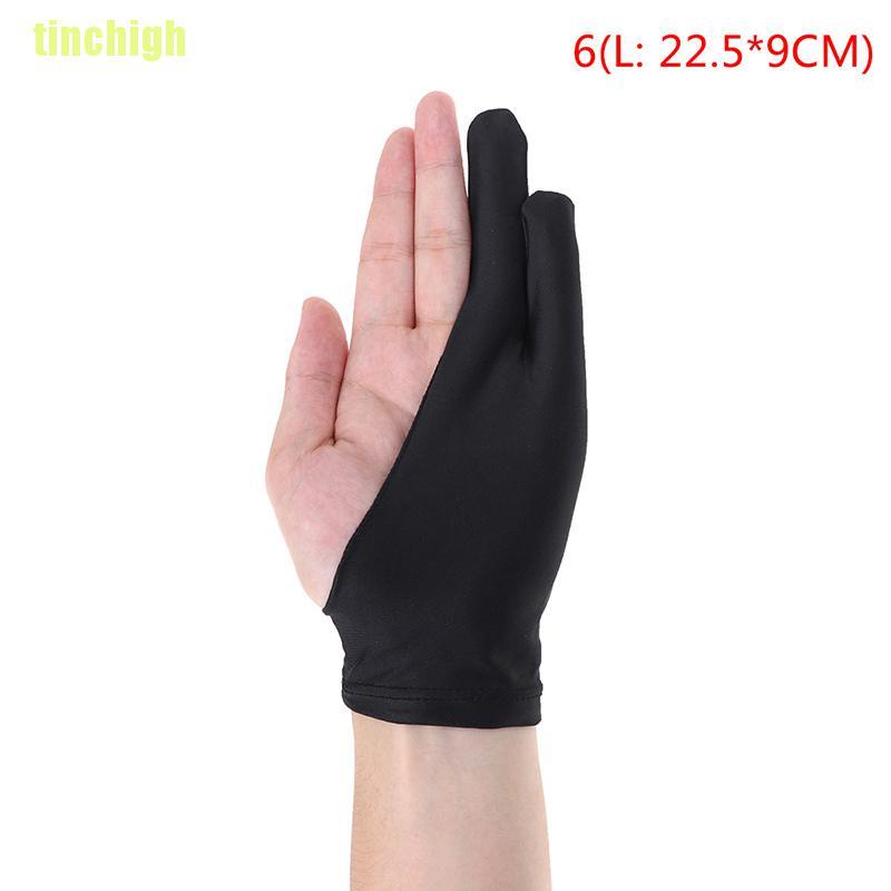 Găng Tay Chống Mòn 2 Ngón Cho Vẽ + Bút Đồ Họa