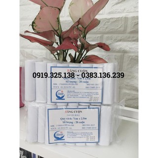 Băng cuộn y tế An Lành gói 20 cuộn (7cm x 2.5m), KVT