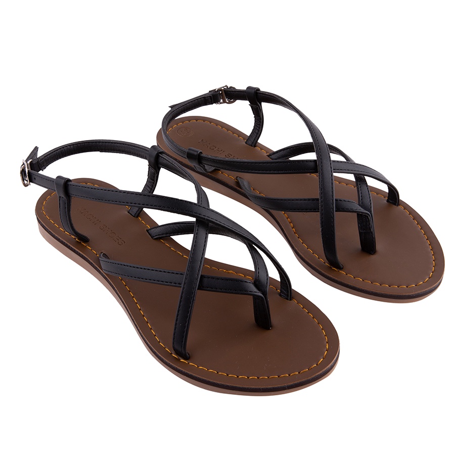 SANDAL NỮ ĐẾ BỆT DÂY CHÉO, SANDAL HỌC SINH CAO CẤP SIZE 35-40 B057