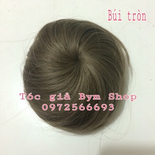 Tóc búi tròn giả