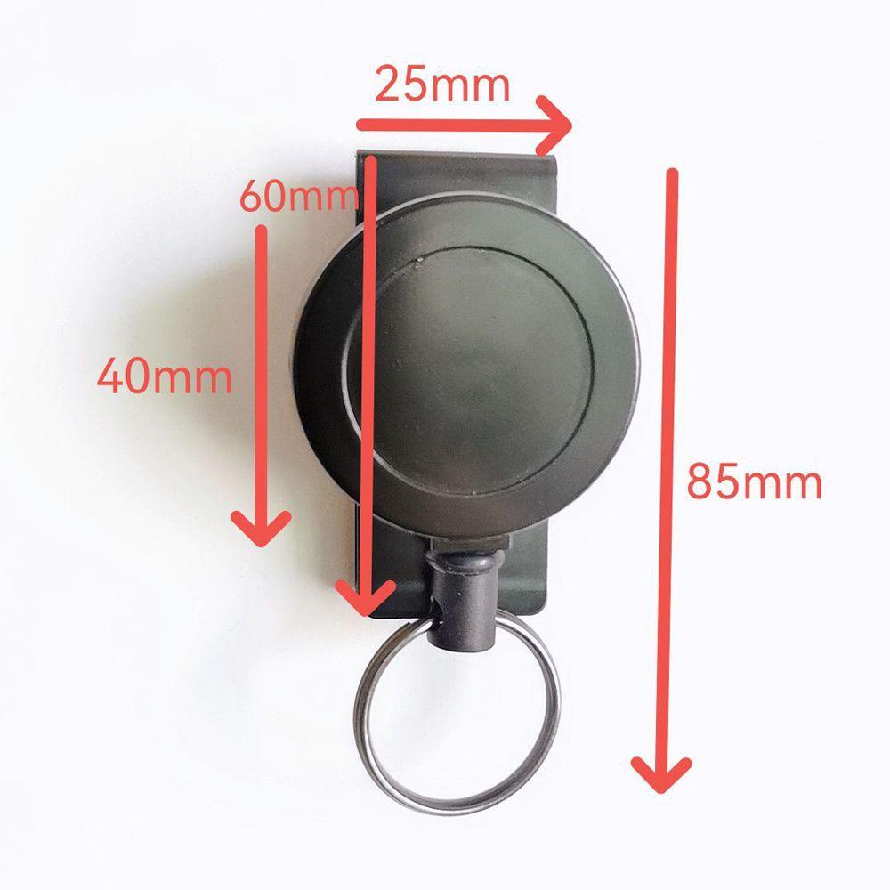 LANFY Móc Kẹp Giữ Thẻ ID / Thẻ ID Bằng Kim Loại Siêu Bền Tiện Dụng Giá Đỡ