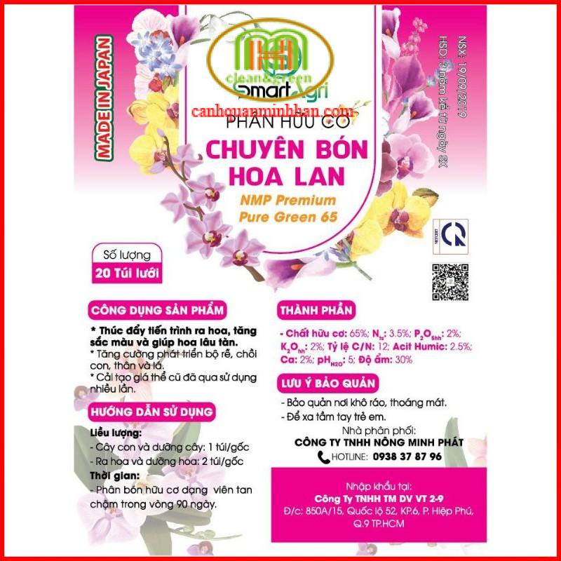 Phân hữu cơ CHUYÊN cho hoa lan