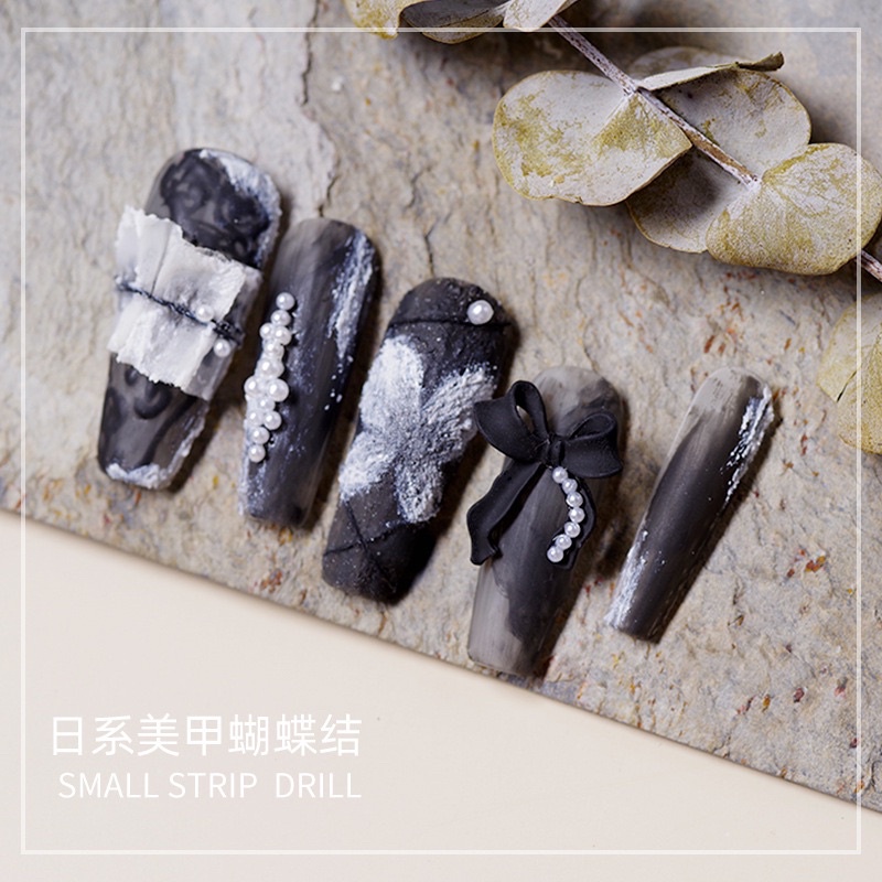 Charm nơ đính móng cao cấp - C004