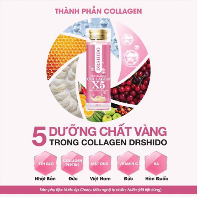 COLAGEN  CHÍNH HÃNG X5 MOCHA SHJDO JAPAN 1 HỘP
