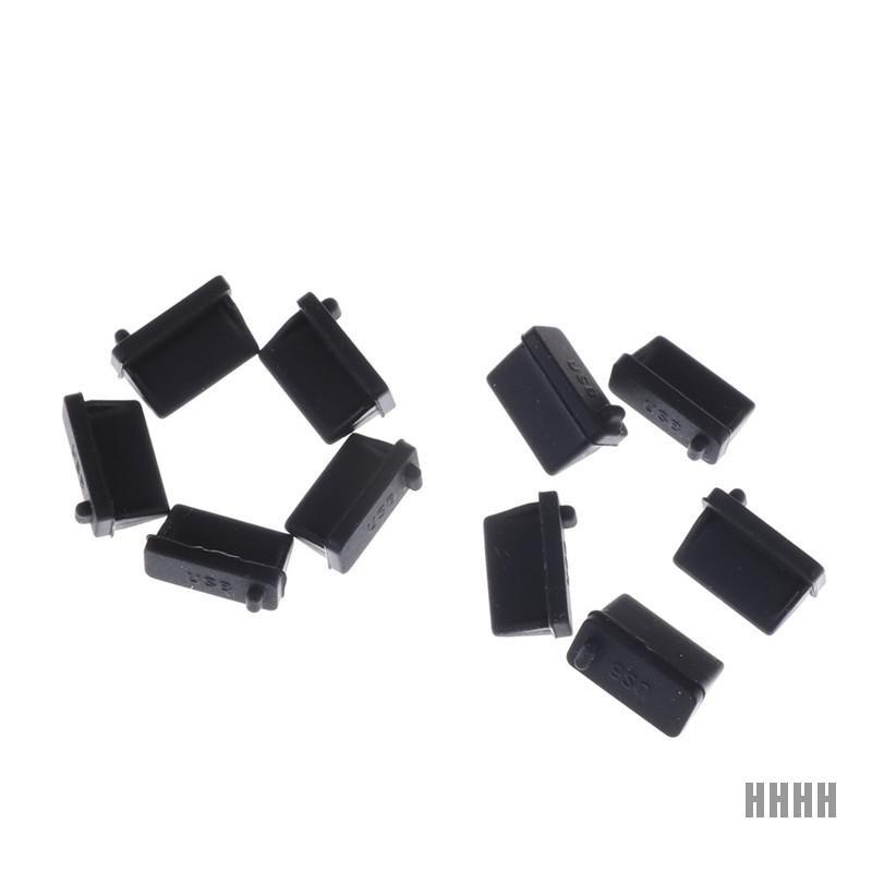 Set 10 nút cao su chống bụi cổng usb tiện dụng