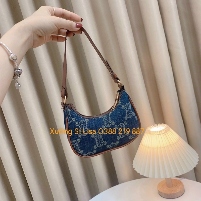 Túi Kẹp Nách Mini Vải Nhiều Hoạ Tiết Cho Bé Size 14 - MS352