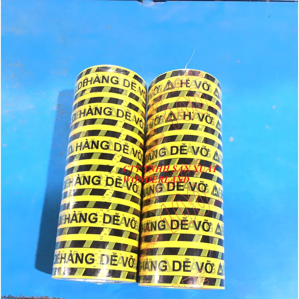1 cây  băng keo in chữ HÀNG DỄ VỠ 1kg