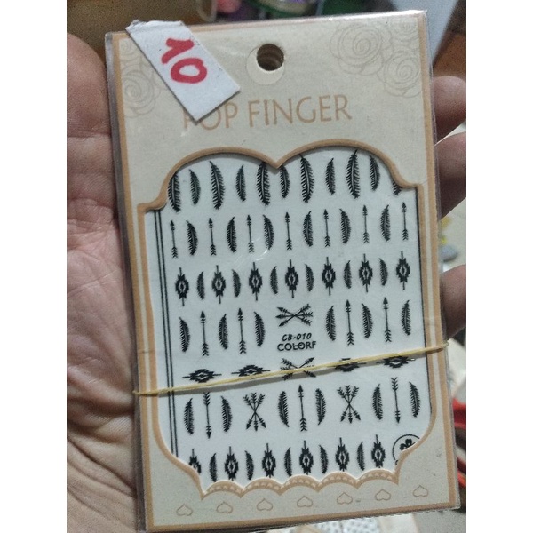 Hình dán sticker 3d noel thần tài, tết 2019 trang trí móng nail bảng to nhiều mẫu