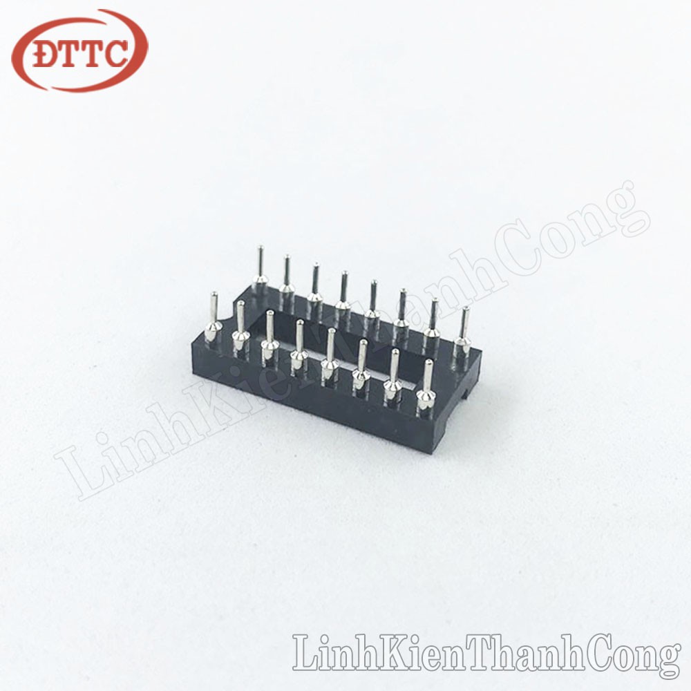 Đế IC 16 Chân DIP-16 Loại Tròn