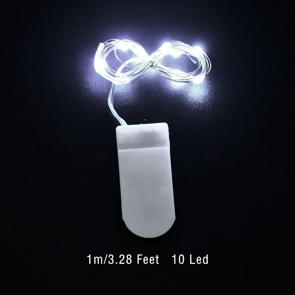 Dây đèn LED dài 1M tự trang trí tiệc tùng/đám cưới/Giáng Sinh