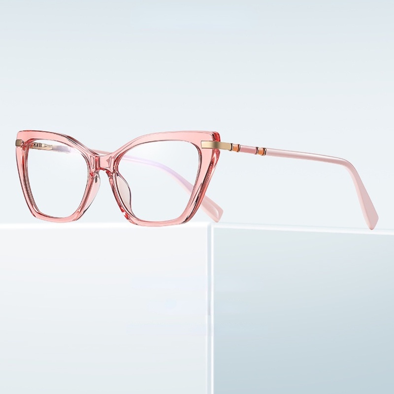 Mắt Kính TR90 Thời Trang Phương Tây Chống Ánh Sáng Xanh Cho Nữ